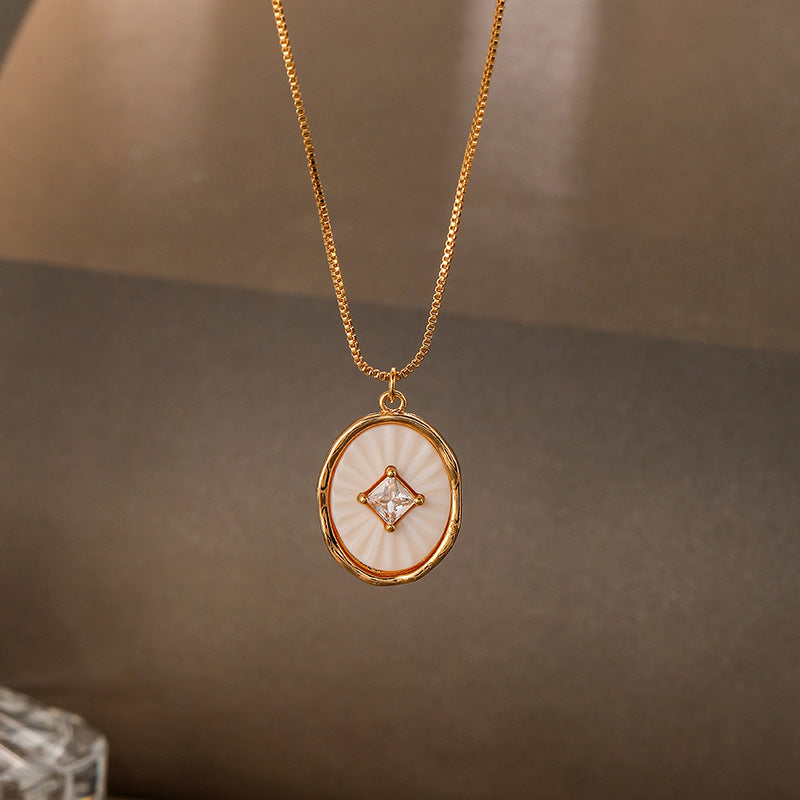 Gold Medallion Pendant