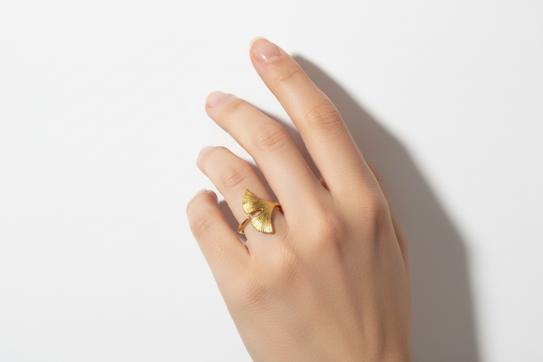 “Ginkgo” Ring