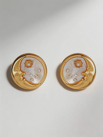 Sun, moon, stars Earrings