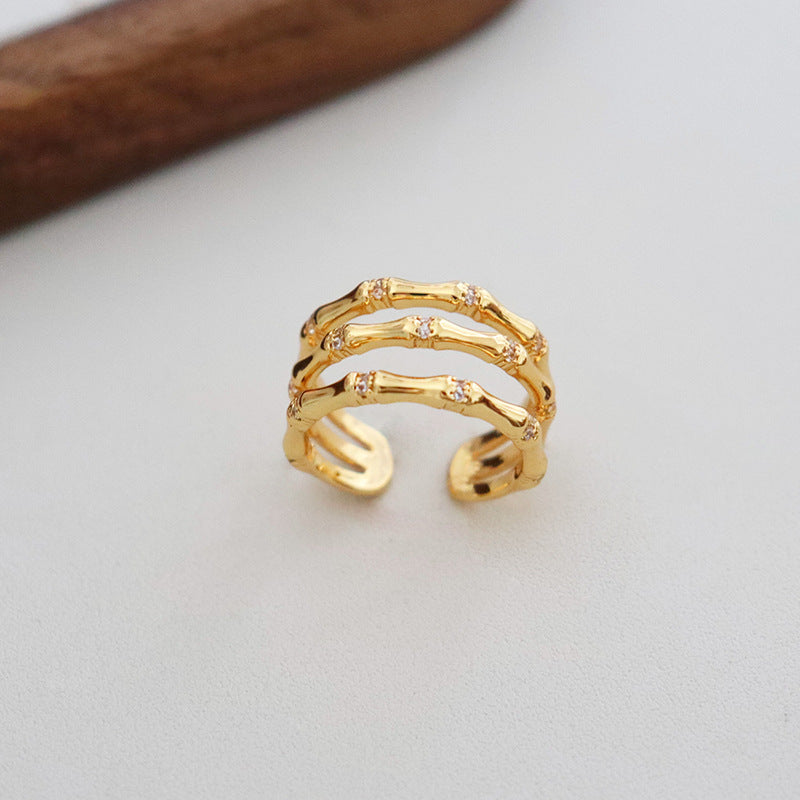 Three-Row Ring