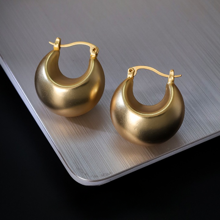Chunky Hoop Earrings