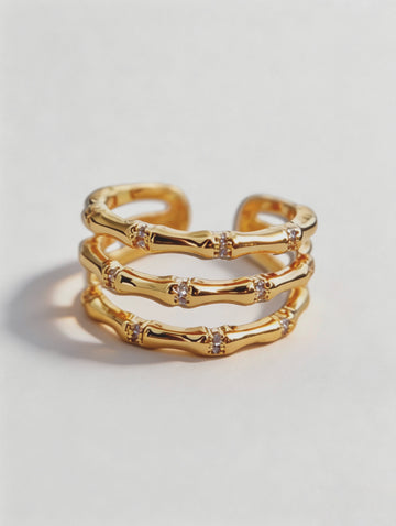 Three-Row Ring