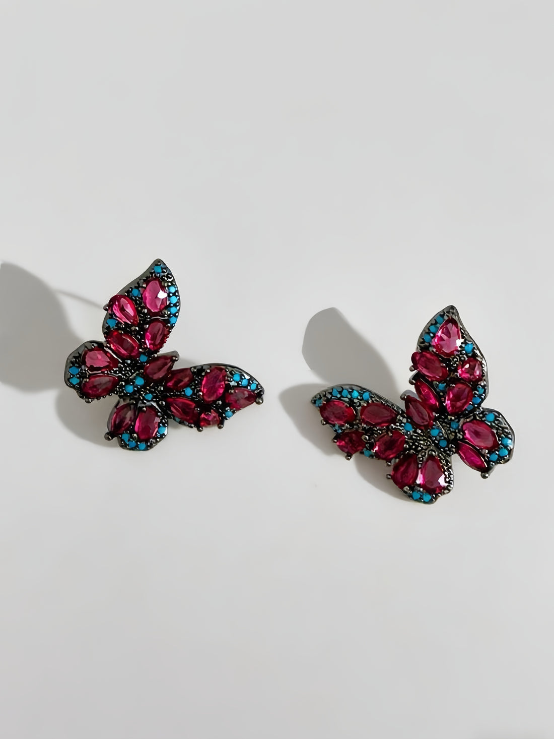 Statement Crystal Butterfly Earring